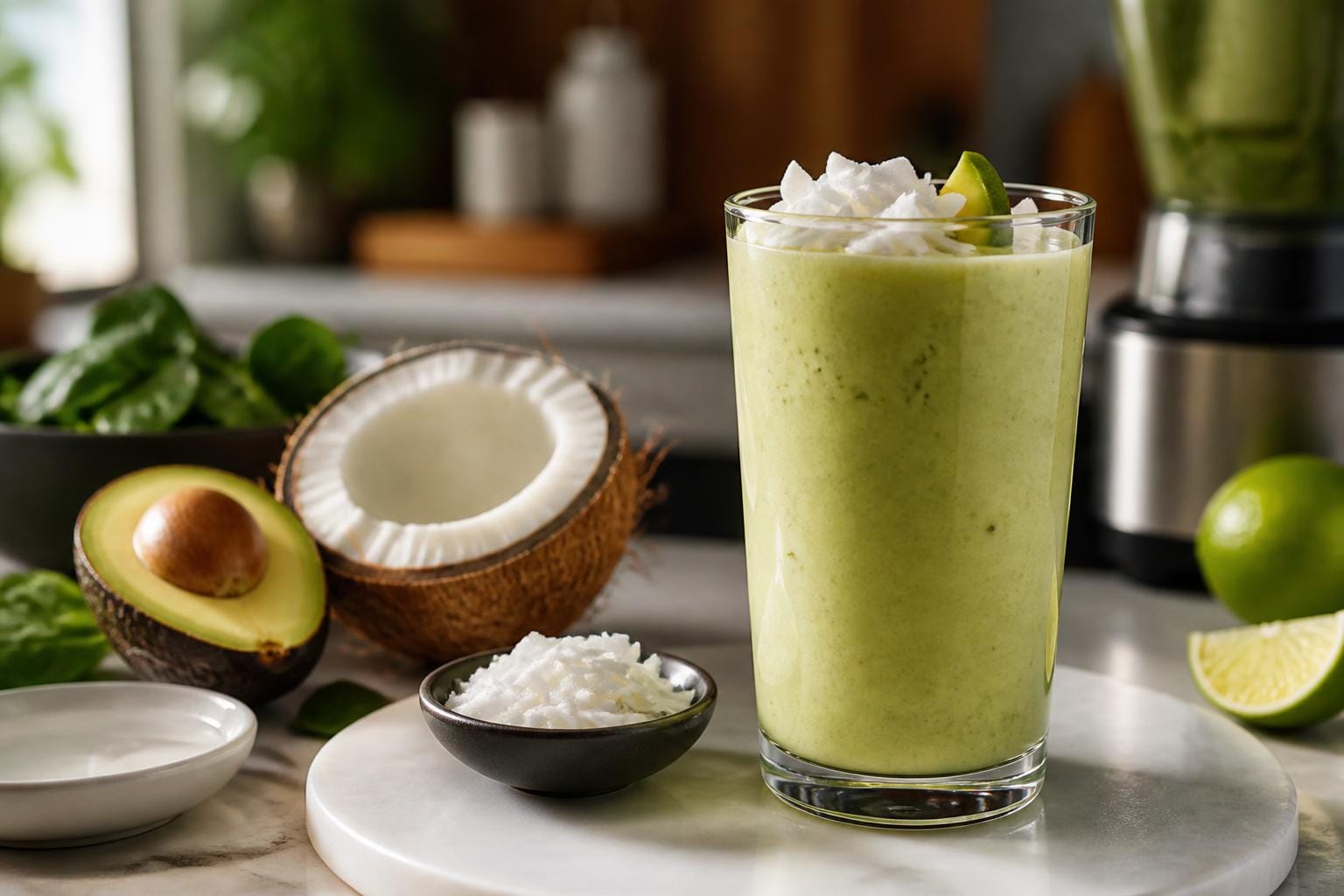 keto-smoothie-texture-context coconut milk creaminess descriptor context